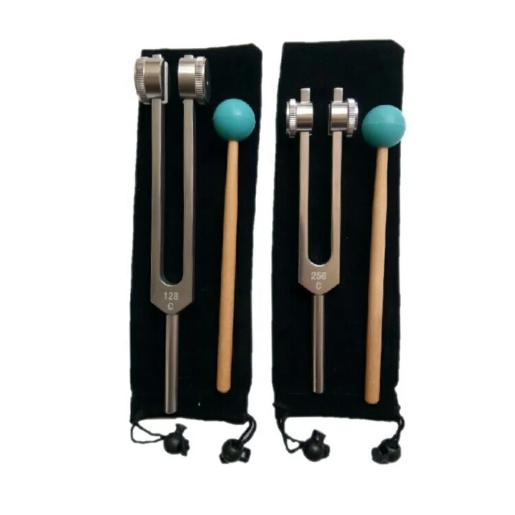 Multiple Aluminum Alloy Healing Sound Vibration 128Hz Frequency Tuning Fork Medical Health Tune Fork