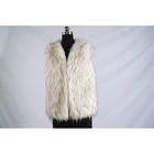 High Quality Hot Sale Warm Fitness Polyester Winter Fake Fur Women Vest Coat