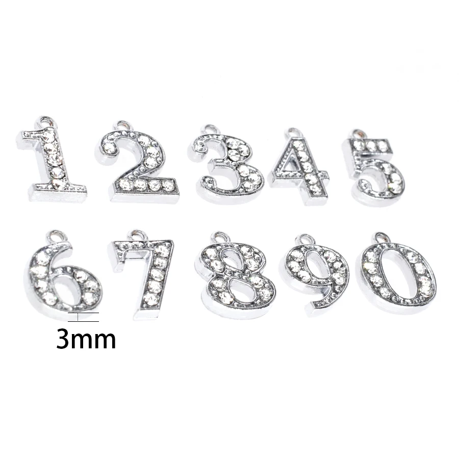 Alphabet Letter Charms English Letters Alphabet Charms Metal Slide