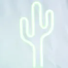 Baby Led Light Led Cactus Shaped With Green Lamp Mini 3D Table Desk NightLights Baby Kids Flexible Led Neon Light