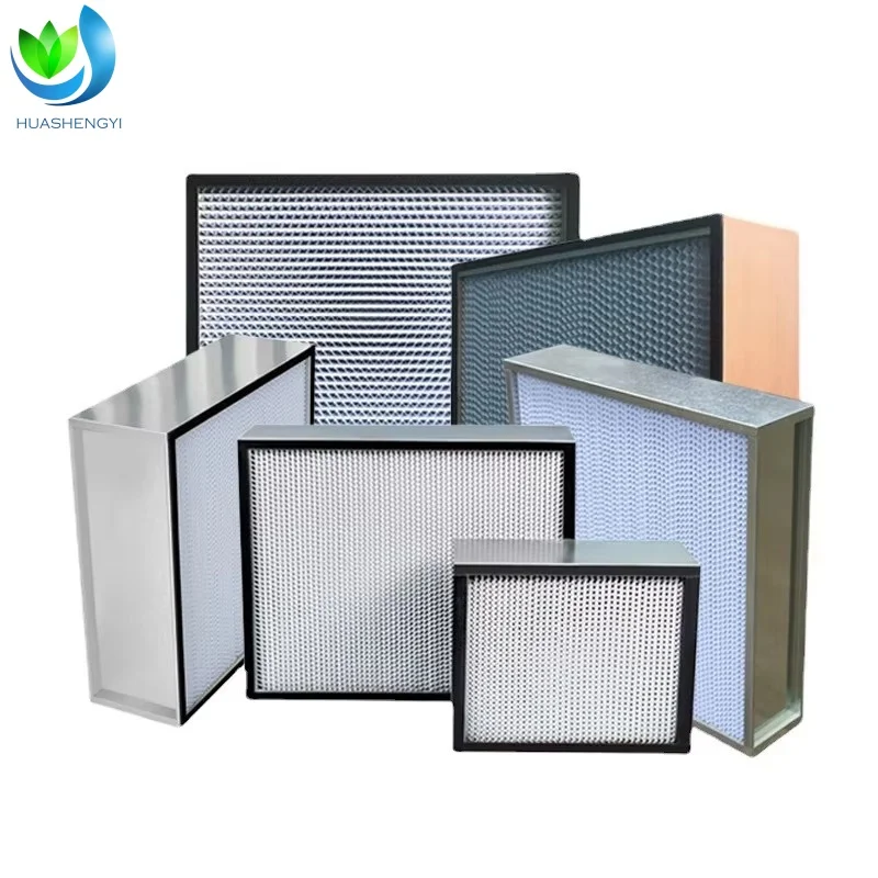 product factory direct g4 screen air filter hepa high efficiency filtration for air conditioning ventilation non woven folding plate-5
