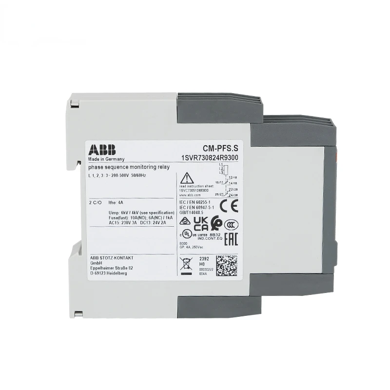 Phase Sequence Relay Cmpfe Phase Loss Protection Cmpfs.s/pss.31s