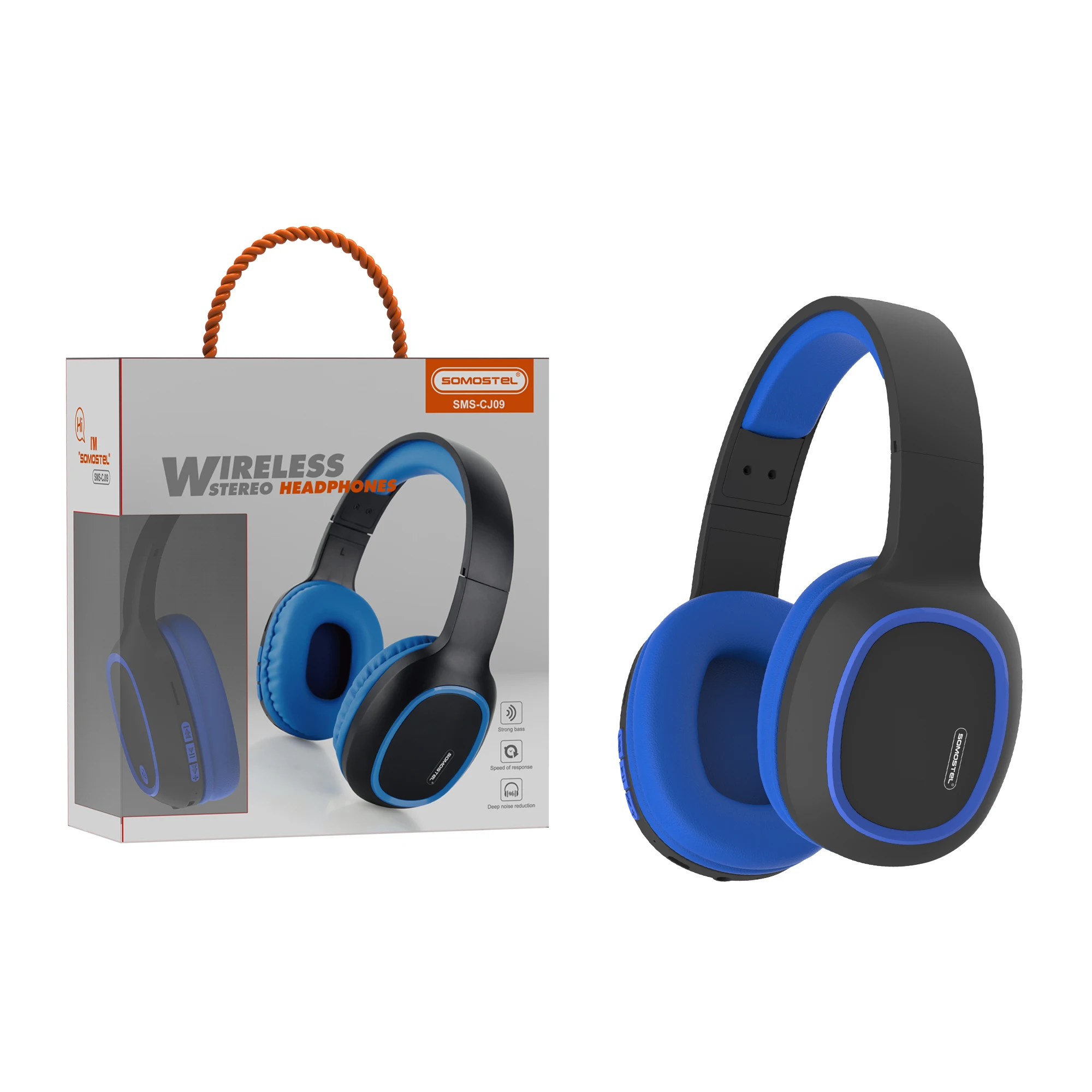 Somostel Cj-09 Wireless Headphones 