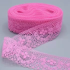 Nylon 4 CM Nylon Lace For Sewing Clothing 300 Yards/color