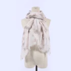 Viscose Long Scarf New Design Wholesale Custom Viscose + Lurex Tie Dye Pattern Long Scarf For Women