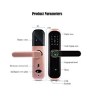 Door Lock Parts Door Lock Parts Password Unlock Wooden Door Lock Lock Parts Sets For House
