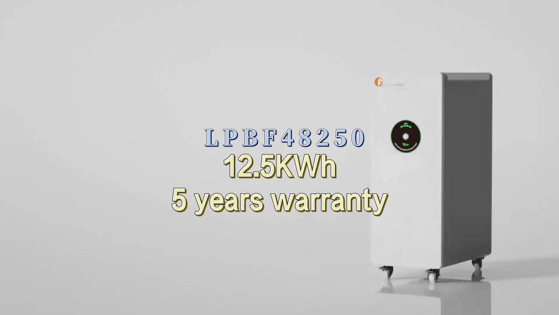 Felicity Solar 5 Years Warranty Lifepo4 Lithium Battery 48v 250ah Power