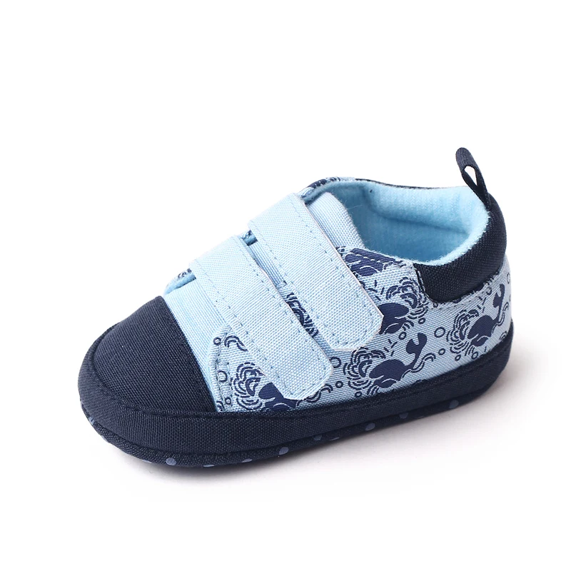 Spring and Autumn New Animal Pattern Soft Soled Infants Casual Walking Shoes for Baby Boys details