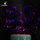 Newish Kis Room Deco 8 Color Night Light Moon Star Projector