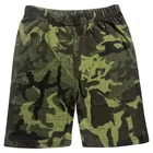 Girls Summer Set Kids Girls Crop Top Cycling Shorts Camouflage Print Summer Outfit Clothing Set Dye Tie