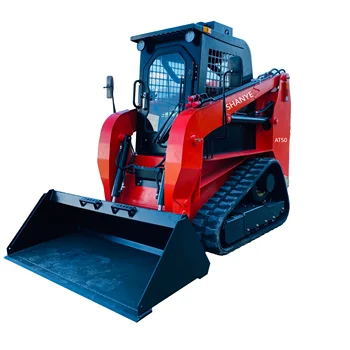 Sliding Loader Multi-functional Front End Loaders Hydraulic Skid Steer Loader With Attachments Cummins/Perkins Engine EPA sales