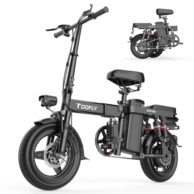 EU US warehouse 2 wheel cheap 500w 48v electric moped bike with Foot pedal assistance
