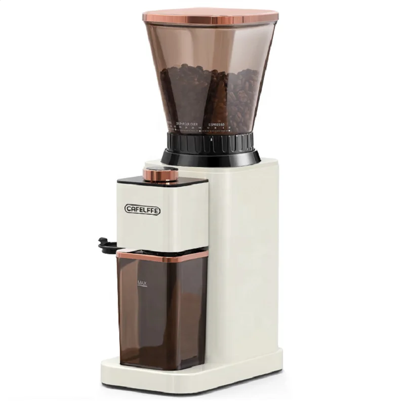200w Conical Burr Antistatic Technology Coffee Grinder,Home Use 48