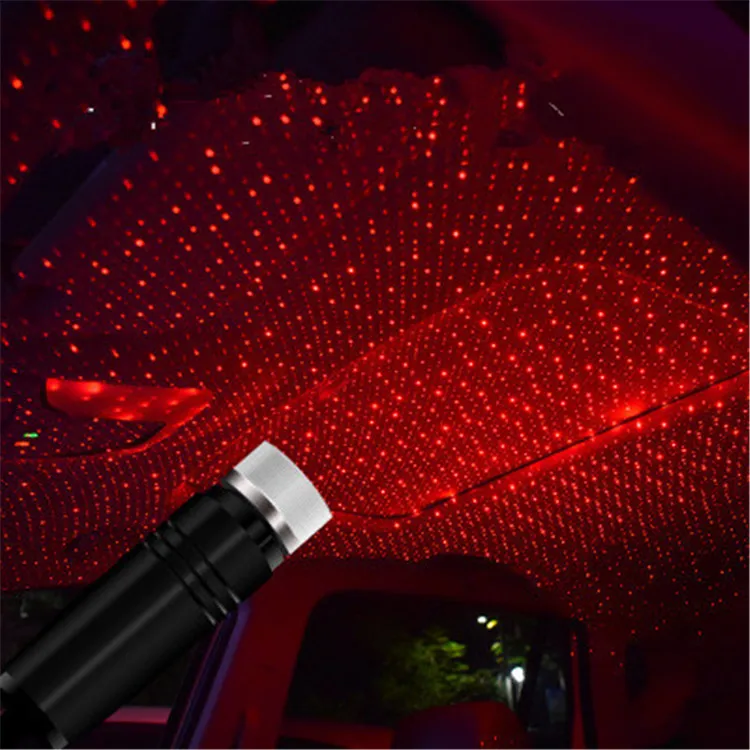 Twinkle Ceiling Starry Car Roof Top Mini Laser USB Decoration Projector Light