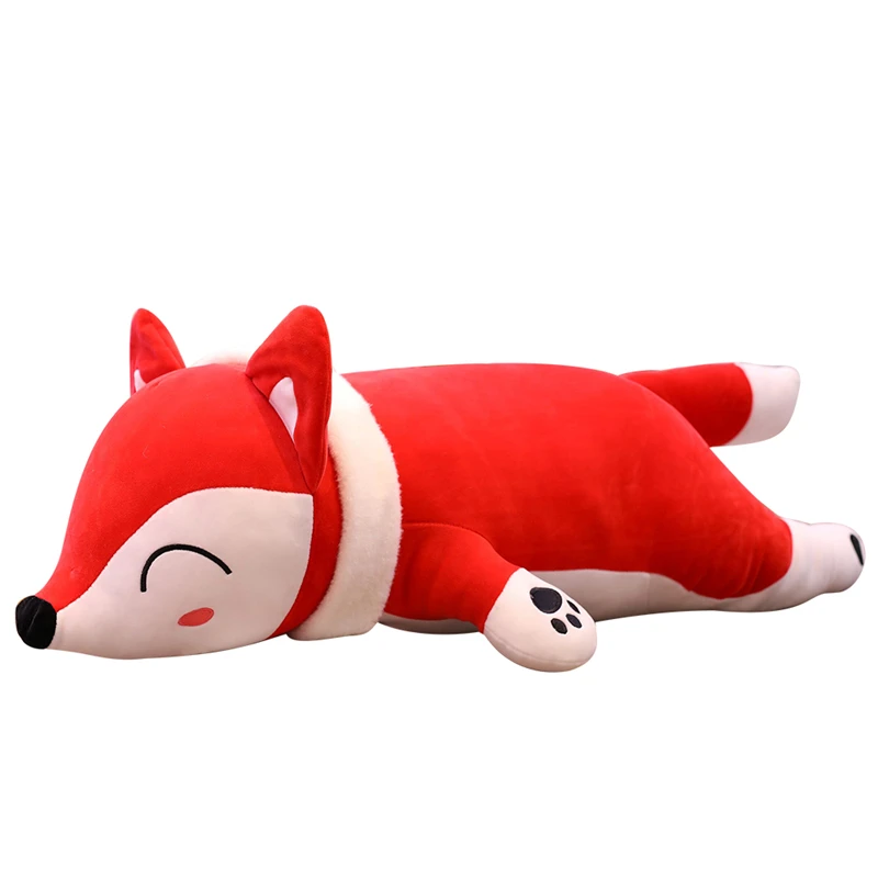 fox stuffed animal pillow