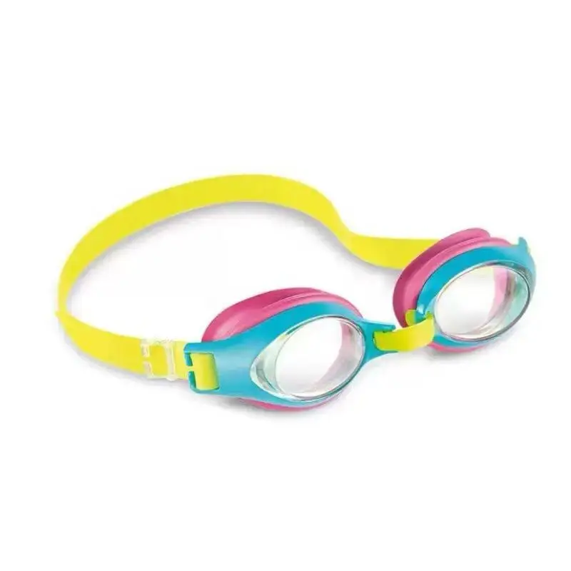 Factory Supply Outdoor Sports Waterproof Racing Anti-Fog Swimming Diving Goggles with PC Lens