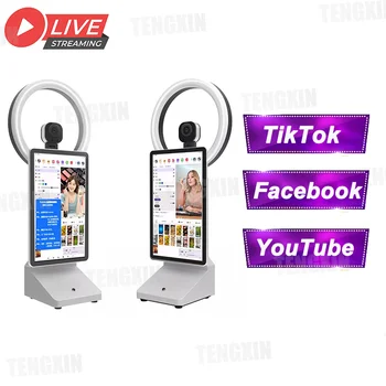 New Design Live Broadcast Machine Inch Lcd Touch Screen For Tiktok