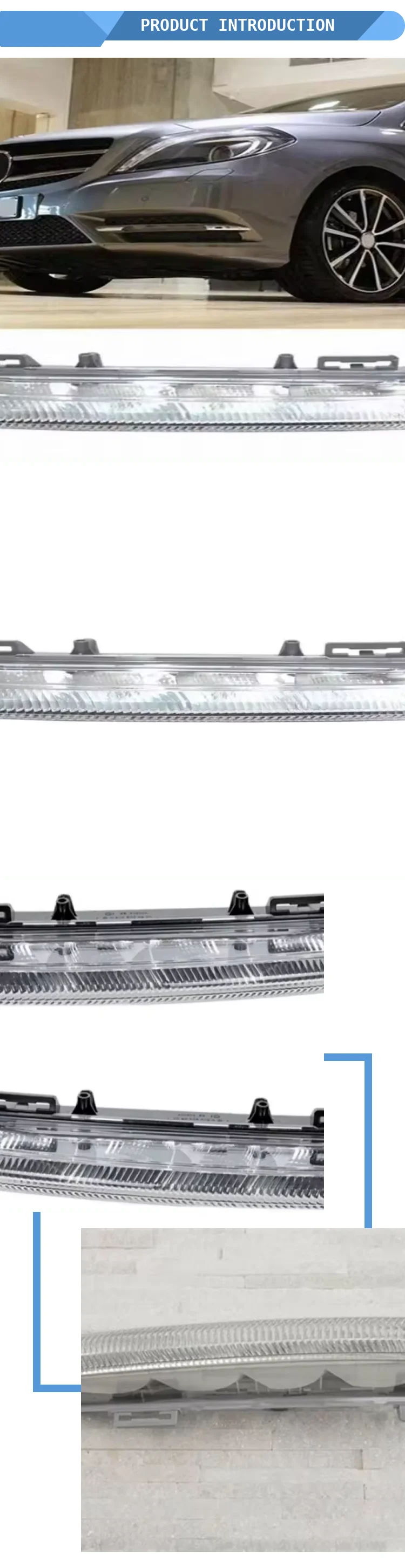thumbnail image 2 of LED Fog Lamp Daytime Running Light For Benz B Class W242 W246 Left 2 of 13