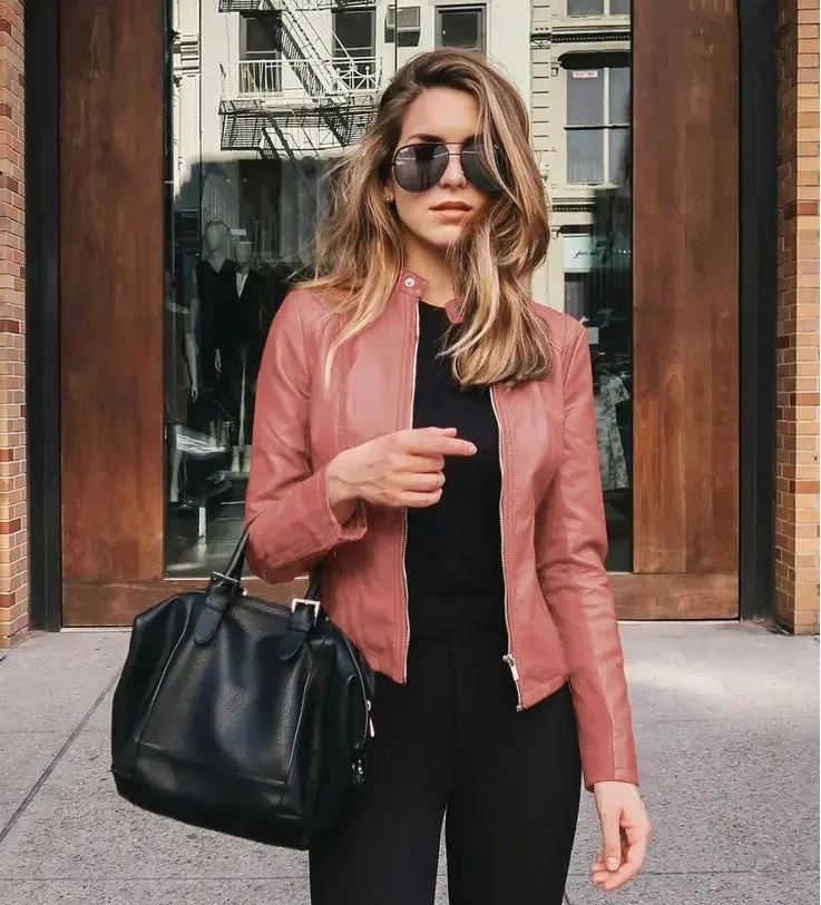 Women's Casual Blazers Open Front Long Sleeve Work Suit Office Blazer Lapel Button Jacket with Pockets