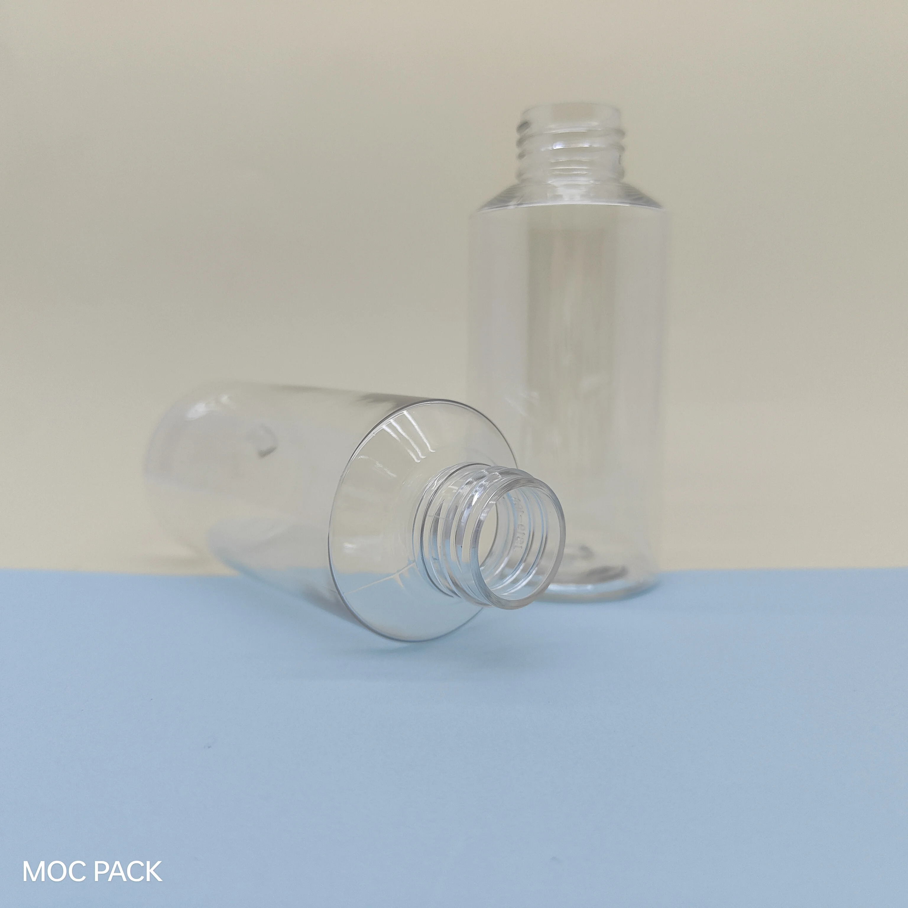 product 50ml 75ml 100ml 150ml 200ml  high quality toner skincare cosmetics plastic pet bottle with mushroom shaped screw cap-26