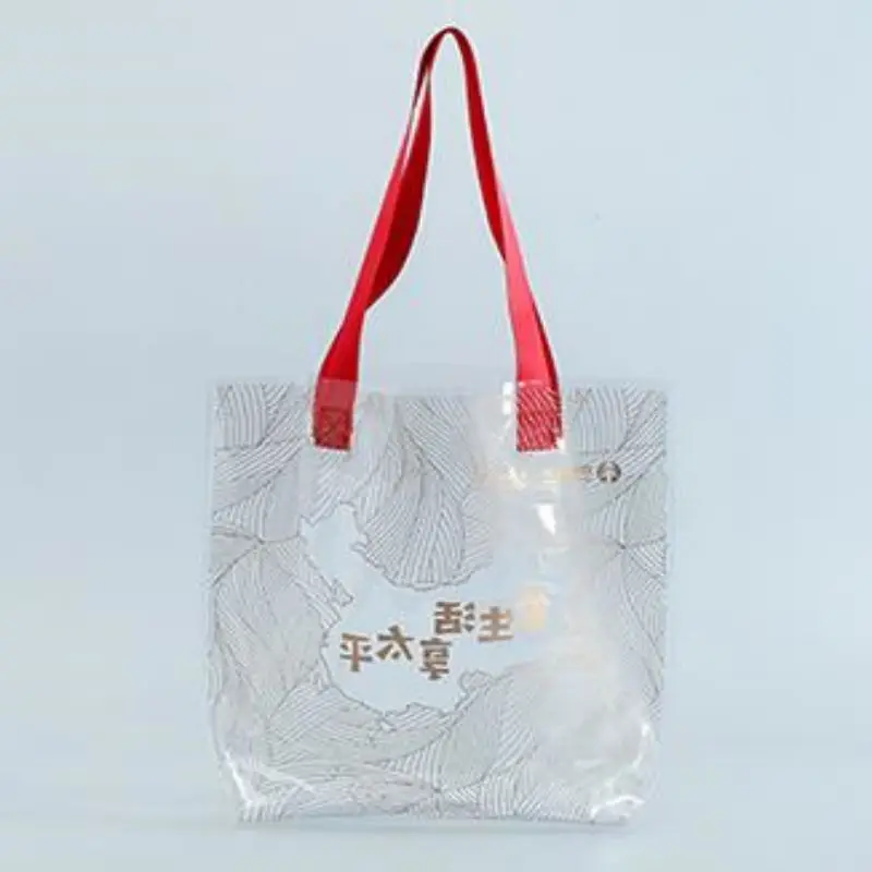 Latest Hot Fashion Promotional Product Customize Colors Transparent Pvc Bag