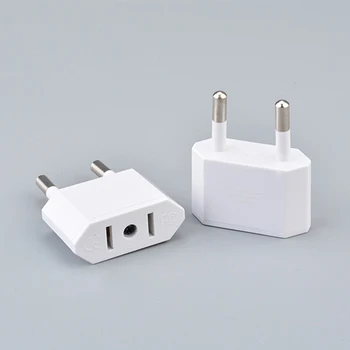 High Quality American US to European EU Plug Electric Outlet Converter Charger AC Power US to EU Travel Adapter