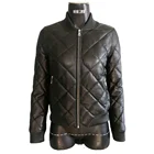 Padding Jacket New Design Padding Leather Warm Winter Black Short Zipper Casual Jacket