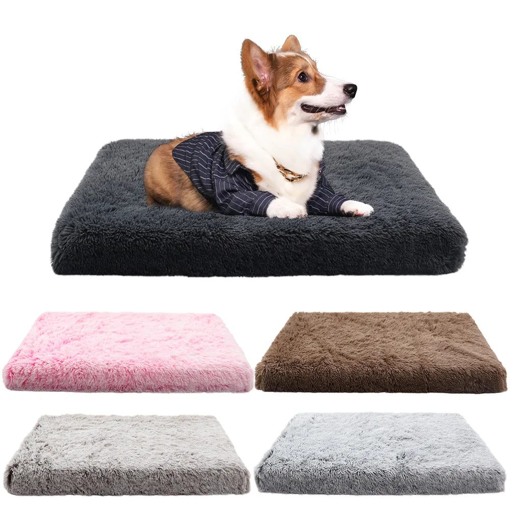 MB1 Removable Plush Pet Bed Furniture Protector Calming Pet Bed Washable Plush Dog Couch Protector Dog Bed