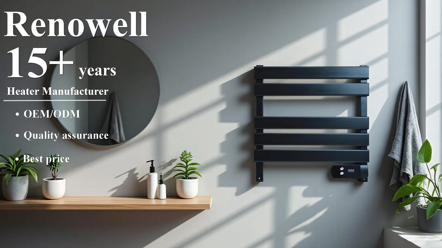 Mounted Design Heating Radiator, Wall, Aluminum, CR-500 - detail 2
