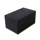 Box Wine Custom Logo Large Luxury Black Cardboard Paper Packaging Gift Box For Wine Bottle Packing