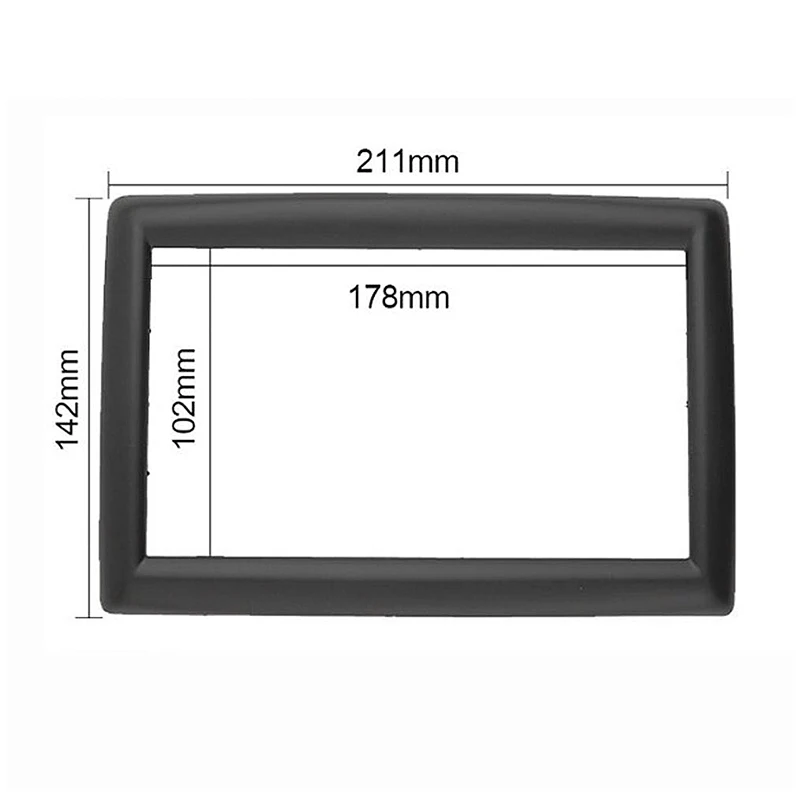 Double Din Radio Fascia For Renault Megane Ii Stereo