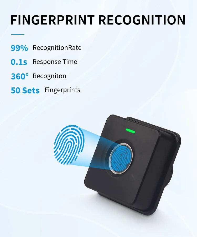 Kerong Anti Theft Electronic Biometric Drawer Fingerprint Lock Smart