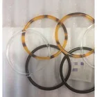 Handle Bags 2021 New Arrivals Round Acrylic Handle Hand Bags Plastic Purse Handle