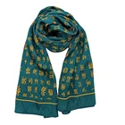 Scarf Hot Sales Womens Scarf Yellow Pattern Printing Long Silk Scarf