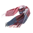 Long Shawl Warm Scarf Custom Woven 100% Polyester Winter Warm Long Pashmina Shawl Scarf