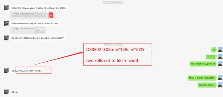 Texturas suaves TPU Poliuretano para têxteis Tecidos Vestuário Thermo Tpu High Elastic Hot Melt Adhesive Film 1