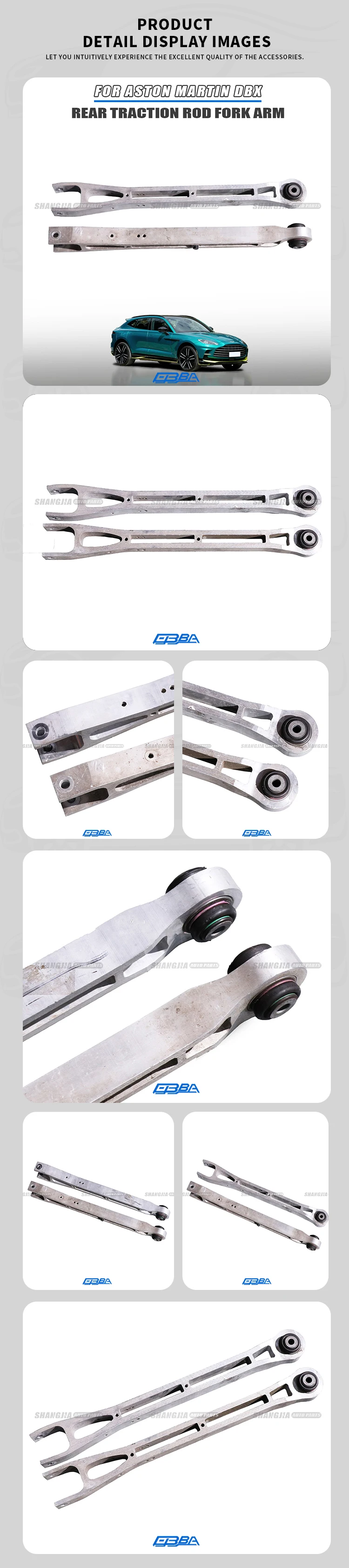 Aluminum Rear Control Arm Tie Rod For Aston Martin DBX 19-24 MY83-5B550-AA Swing Arm Aluminum Hot Sale Original Used Car Parts factory