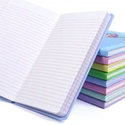 School School Notebooks Stock Kids New Glitter Unicorn Custom Diary Note Books Wholesale School Notebook