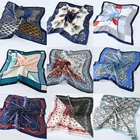 Hair Scarf For Women Customized Luxury Silk Feel Hair Scarf For Women Satin