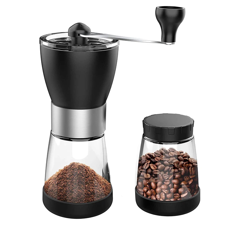 Glass Bottle Coffee Grinder Machine 