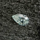 Diamond White White VVS DFE Color Brilliant Diamond High Quality Pear Cut Loose Synthetic White Moissanite