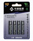 Battery 1000mah Lithium USB Rechargeable AA/AAA Battery