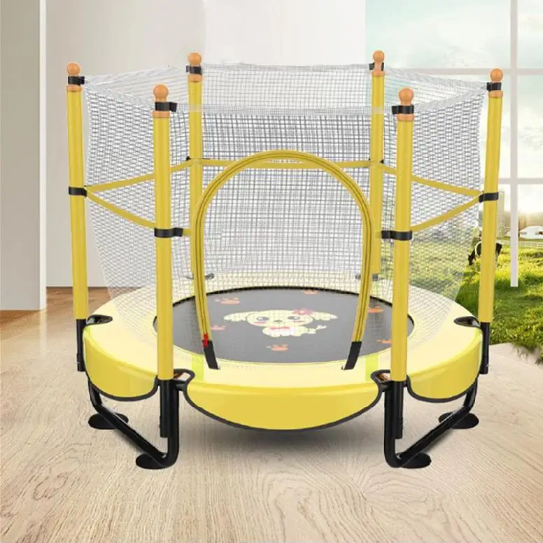 Hot sale cheap  kids trampoline jumping bed folding indoor and indoor kids trampoline