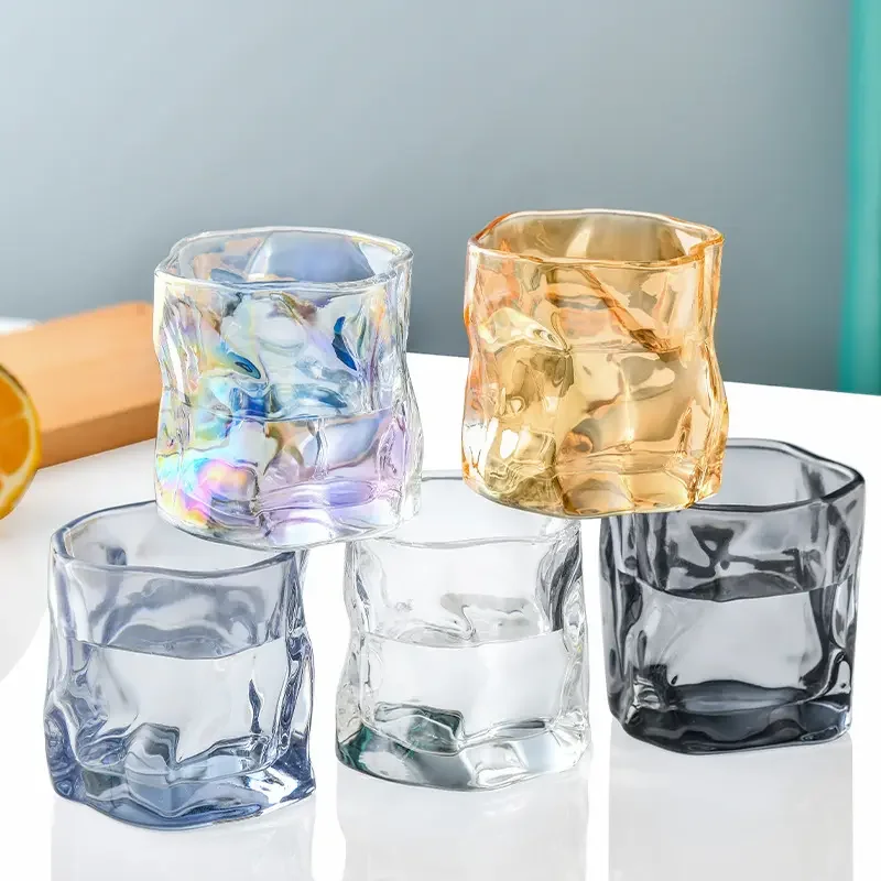 Fashion design hot selling whiskey glass cup for drinking wholesale cups for whiskey