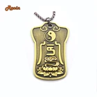 Plated Tags Plated Factory Outlet High Quality Folk Art Animal Zinc Alloy Plated Custom Made Jewelry Tags