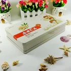 Biscuit Can Cookie Can Luxury Empty Large Rectangular Customized Printed Gift Cookie Biscuit Tea Coffee Tin Can