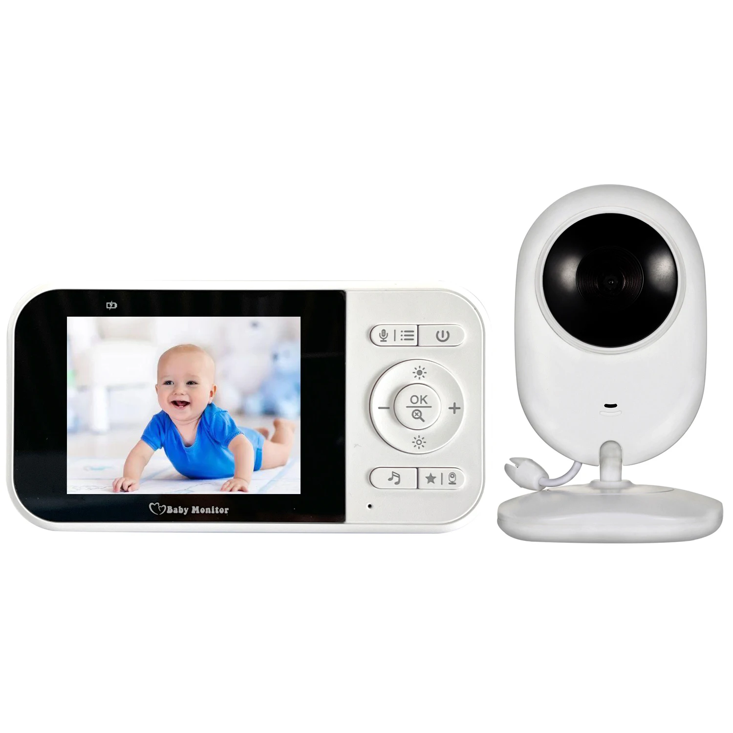 Latest 2.8 Inch Baby Monitor with Better Night Vision 990ft NULL 6 Classic Music DC 5V 1A 2.8 Inch IPS Display 320*240 Pixel 218