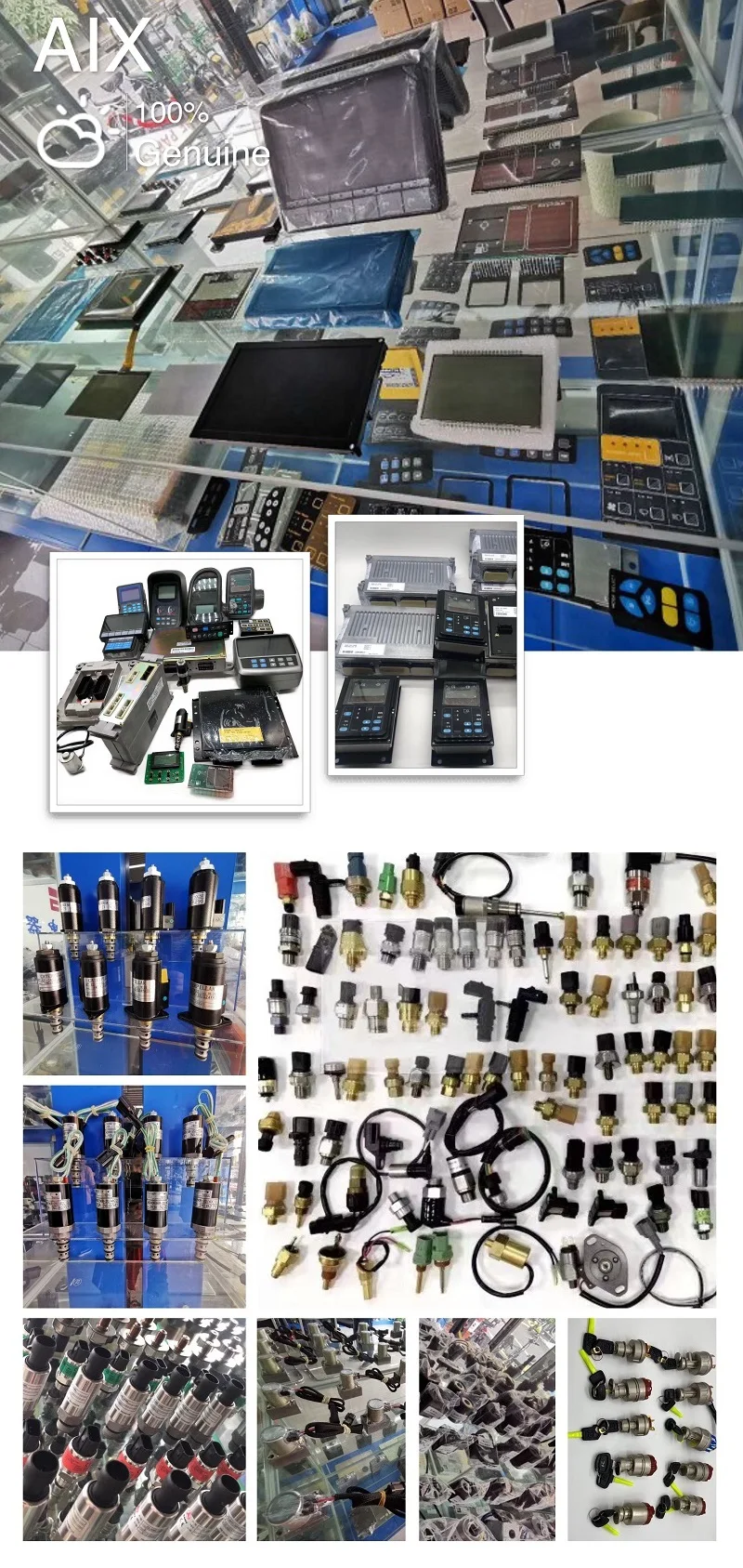 DH220 215 225 300-7 Excavator display 539-00048g computer control panel(图3)