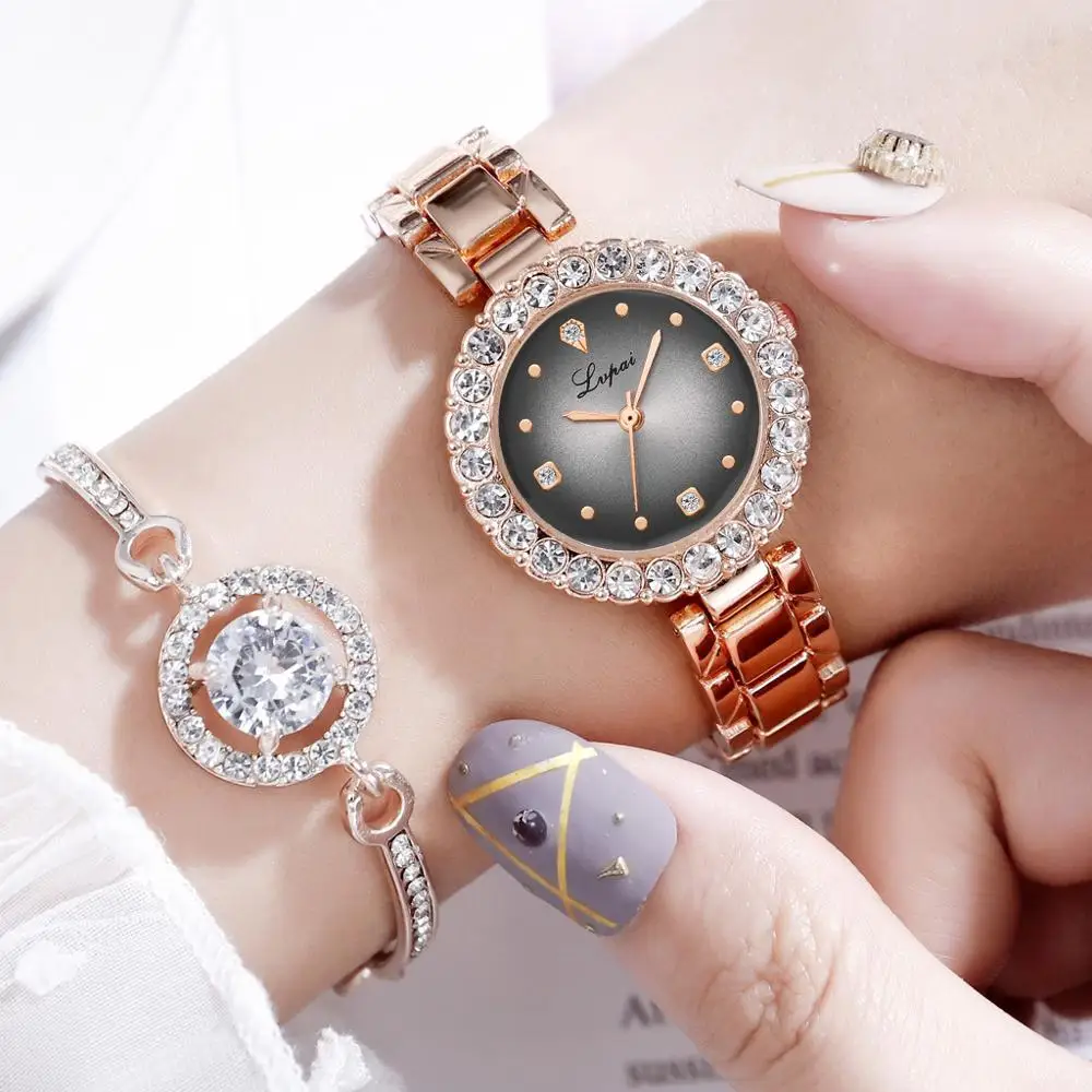 New Set Bracelet Watch Two-piece Classic Classic Bracelet Watch Ladies  Watch Wholesale - Buy Fashion Quartz Watch,Women's Watches,Fashion Watch  Product on Alibaba.com