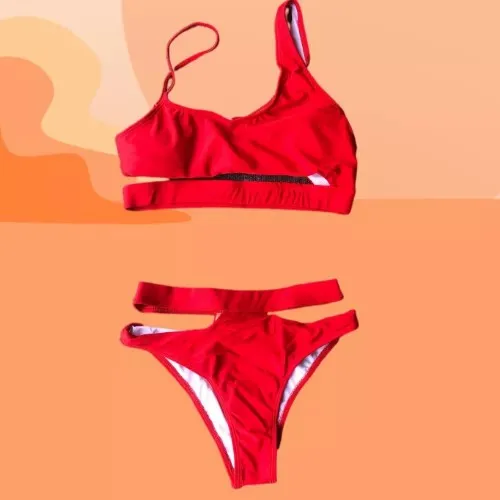 Arriba Imagen Shein Maillot De Bain Orange Fr Thptnganamst Edu Vn